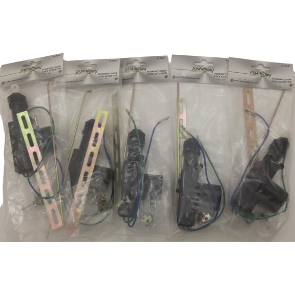 Lot of 5 Install Bay E-DLA Universal Power Door Lock Actuators 2-Wire Style