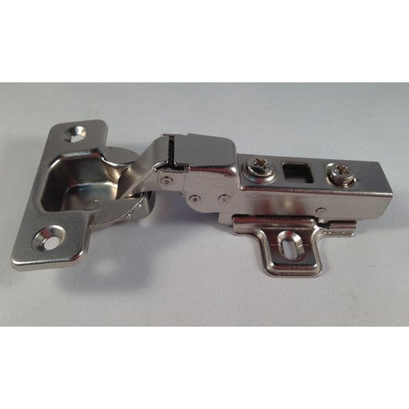 Lot of 50 Pcs Cabinet Door Hardware Hinge Euro Half 1/2 Overlay Clip On Hinges Household