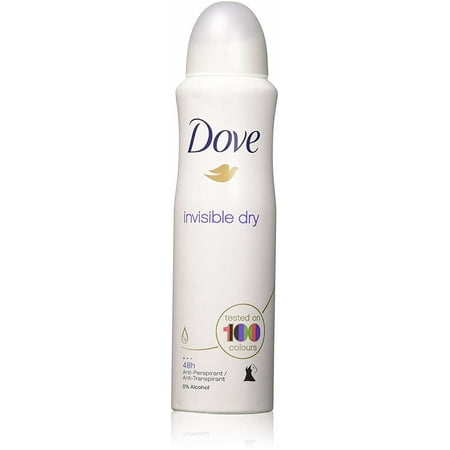 Lot Of 6 Anti-Perisperant Deodorant Invisible Dry By Dove 150Ml