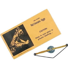 Lot of 6 - Rattlesnake Eggs Prank - Classic Gag Item