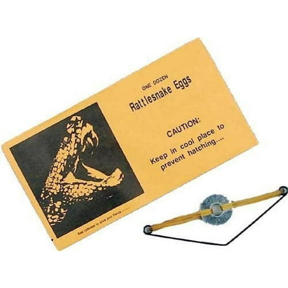 Lot of 6 - Rattlesnake Eggs Prank - Classic Gag Item
