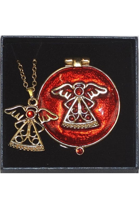 Lot of 69 Sets of Women's Angel Birthstone July Pendant With Trinket Box