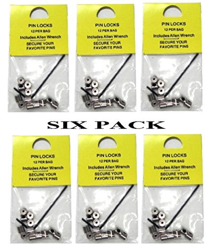 Lot of 72 Locking Pin Keepers / Savers backs