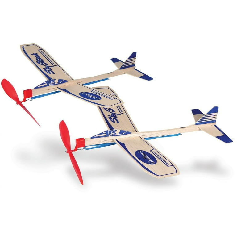 Sky Streak Propeller Powered Balsa Wood Plane Toy Sky Streak Propeller Powered Balsa Wood Plane Toy