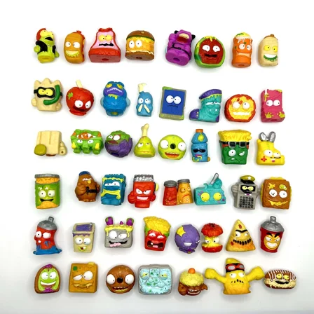 Lot of 80 Limited Edition Grossery Gang Action Figure Packs - Series 1-5-