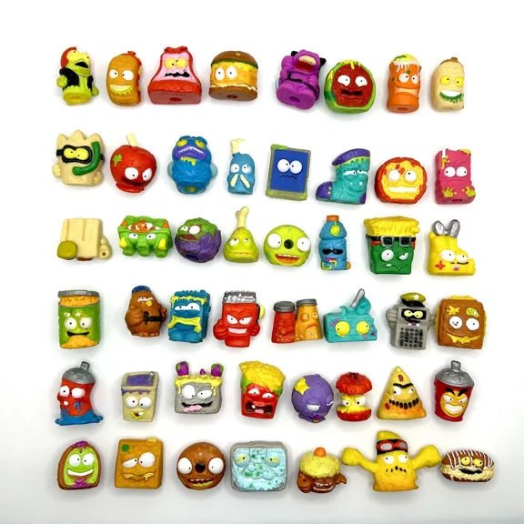 Lot of 80 Limited Edition Grossery Gang Action Figure Packs - Series 1-5-