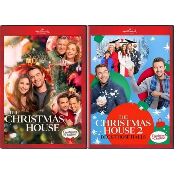 Lot of Both Hallmark Channel TV Movies: Christmas House & Christmas House 2: Deck Those Halls (DVD)