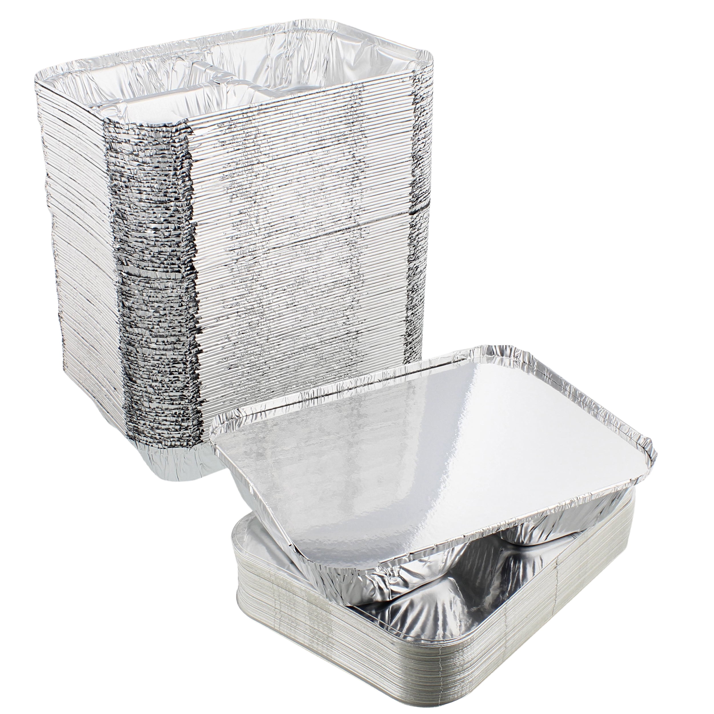  Lot45 Aluminum Catering Pan 3 Sections, 10pk - Disposable Aluminum  Tray Foil Pans, Oven Pans Take Out Pans for Catering: Home & Kitchen