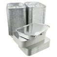 thumbnail image 1 of Lot45 Aluminum Catering Pan 3 Sections 250pk Disposable Aluminum Tray Foil Pans, 1 of 2