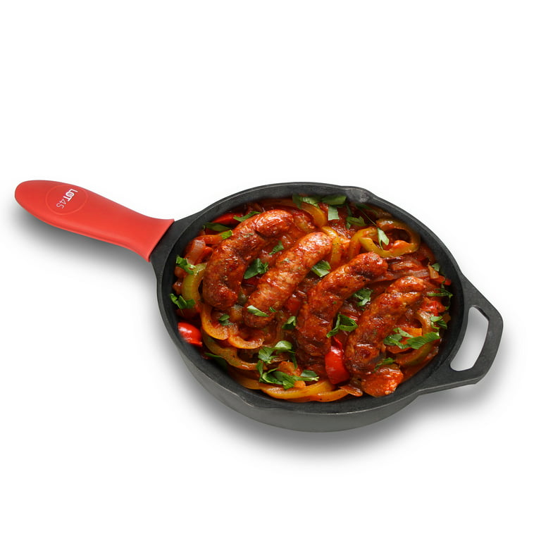 Iron Skillet Silicone Handle Cast Iron Skillet Frying Pan With Bonus Silicone  Grip,frying Pan With Silicone Handle,cast Iron Frying Pan, 