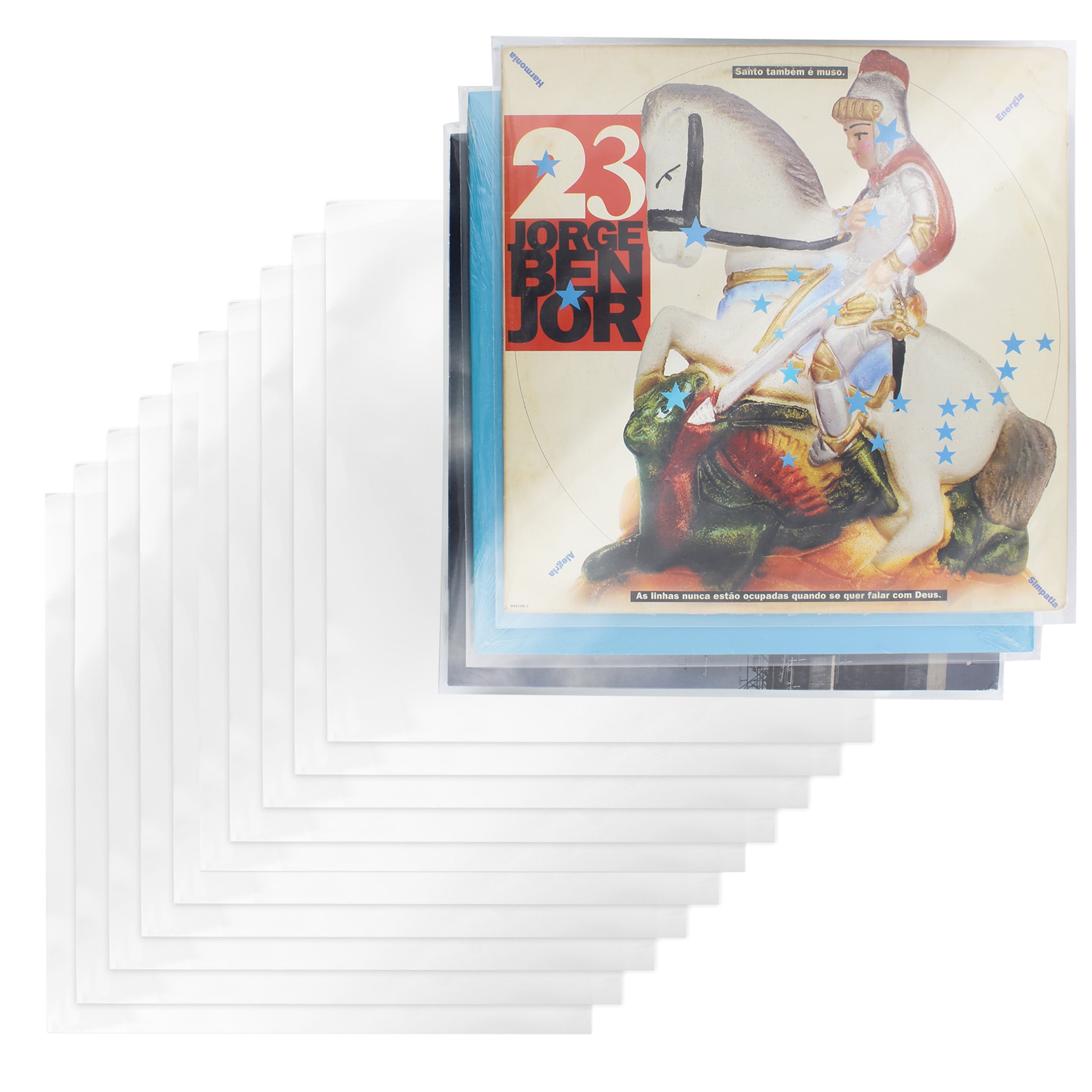 Acid-Free Medium Paper Record Sleeves (25 Pack) 12