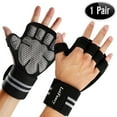 thumbnail image 1 of LotFancy 1 Pair Workout Weight Lifting Gloves  for Women Men, 1 of 7