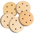 thumbnail image 1 of LotFancy 100 Pcs 5 in 5-Hole 60-220 Grit Hook and Loop Orbit Sandpaper, 1 of 7