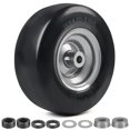 thumbnail image 1 of LotFancy 11x4.00-6" Flat Free Lawn Mower Tire and Wheel, Smooth Tread Tire for Zero Turn Mowers, 1 of 7