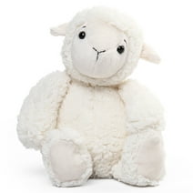 LotFancy 12 in Sheep Stuffed Animal, Cuddly Lamb Plush Toy Gift for Kids Gilrs
