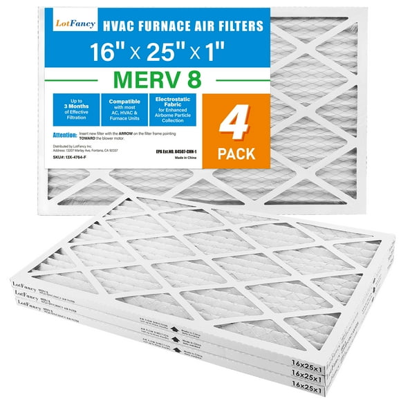 16"X25"X1" Air Filters