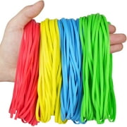 LotFancy 170 Pcs Large Rubber Bands, 7.2in Long Rubber Bands for Office Supplies, Home and Kitchen