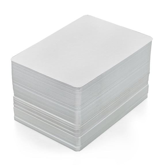 LotFancy 180 Pcs Blank Playing Cards, White Blank Index Flash Cards, 2.5 x 3.5 in