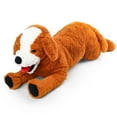 thumbnail image 1 of LotFancy 27 in Dog Stuffed Animal, Large Retriever Plush Toy Gift for Kids Girls, Brown, 1 of 7