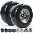 thumbnail image 1 of LotFancy 2Pcs 11x4.00-5" Tire and Wheel for Zero Turn Lawn Mowers, Flat Free Solid Smooth Tread Tire, 1 of 7