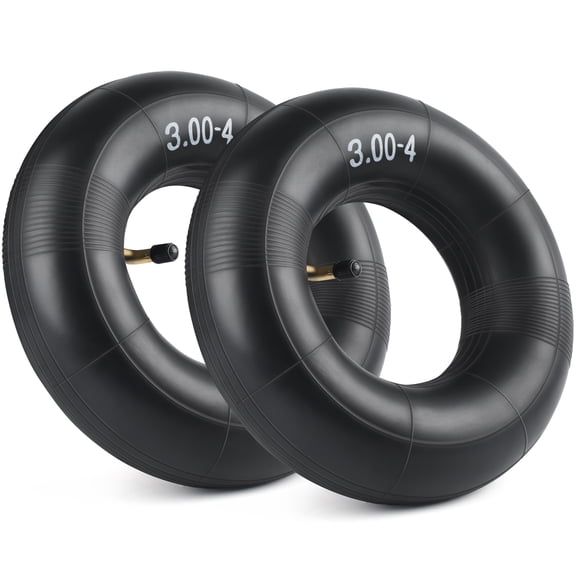 LotFancy 2Pcs 3.00-4 (10"x3", 260x85) Inner Tube for Razor E300 E300S E325 (Version 1-40) Scooters, Pocket Rocket, Utility Dolly, Hand Truck
