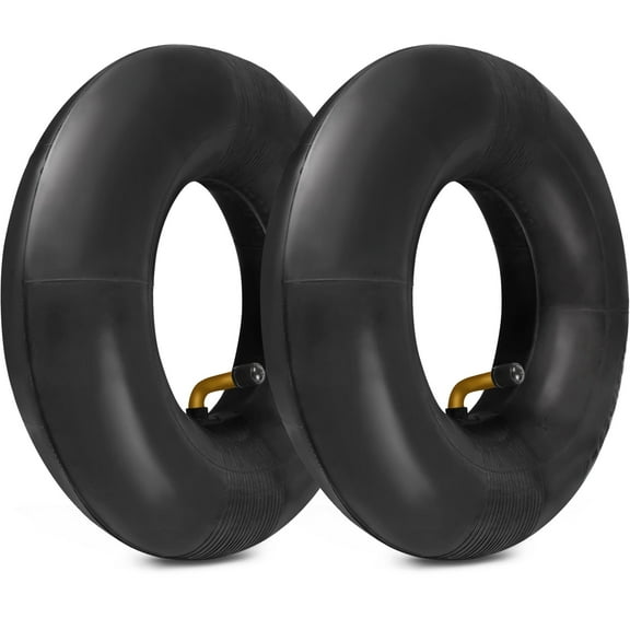 LotFancy 2Pcs 4.10/3.50-4" Replacement Inner Tube for Lawn Mower Hand Truck, Dolly, Hand Cart