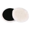 thumbnail image 1 of LotFancy 2Pcs 6 in Wool Buffing Pads, Car Hook and Loop Polishing Pads, 1 of 6
