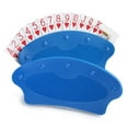 thumbnail image 1 of LotFancy 2Pcs Playing Card Holder for Kids Seniors, Plastic, Blue, 1 of 8