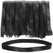 LotFancy Large Rubber Bands, Size #107, Big Wide Heavy Duty Elastic Bands for Office Supplies, Home