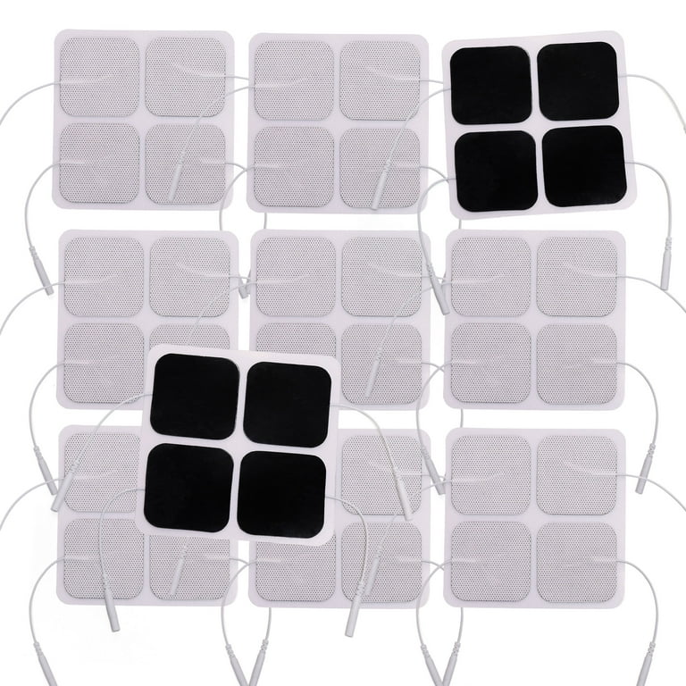 LotFancy 40 TENS Unit Electrode Pads Replacement for EMS Muscle