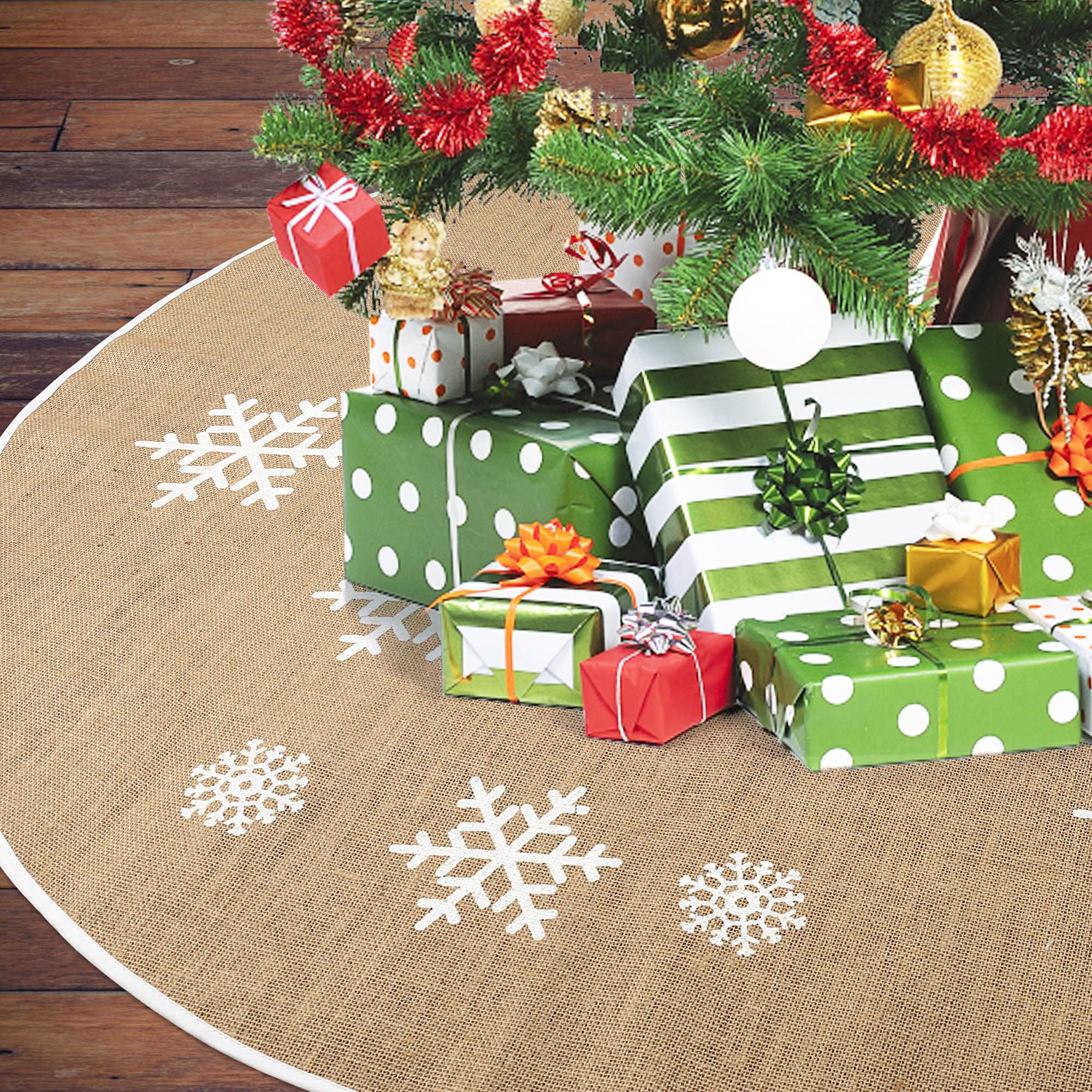 Walmart Burlap Tree Skirt 
