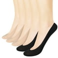 thumbnail image 1 of LotFancy 5 Pairs No Show Socks for Women Female, Hidden Low Cut Liner Socks, 1 of 6