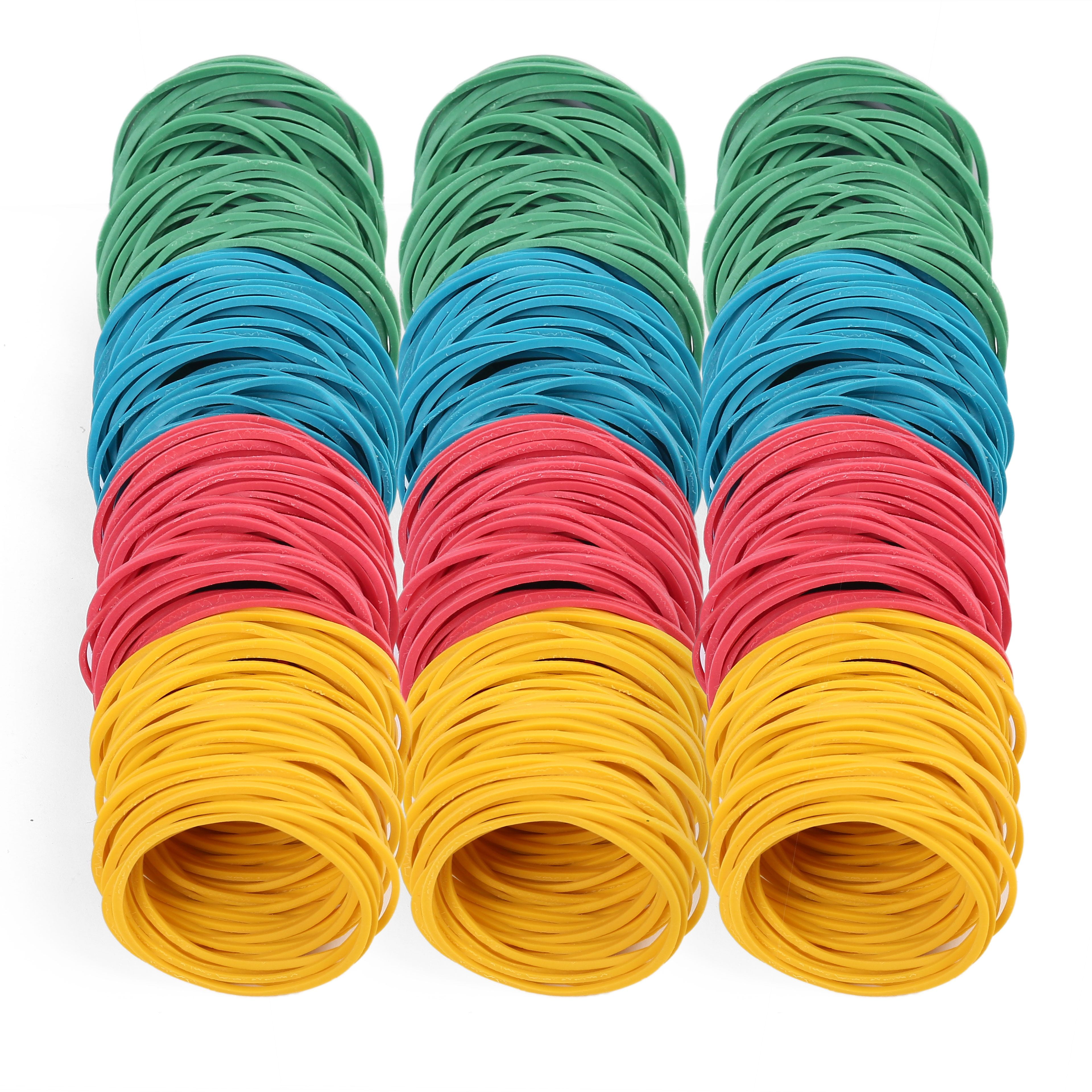 Outus 10 Pieces Large Silicone Rubber Bands 7 Inch Elastic Rubber Wrapping  Bands Extra Large Rubber Bands for Notebook Office Outdoor Gear Gifts