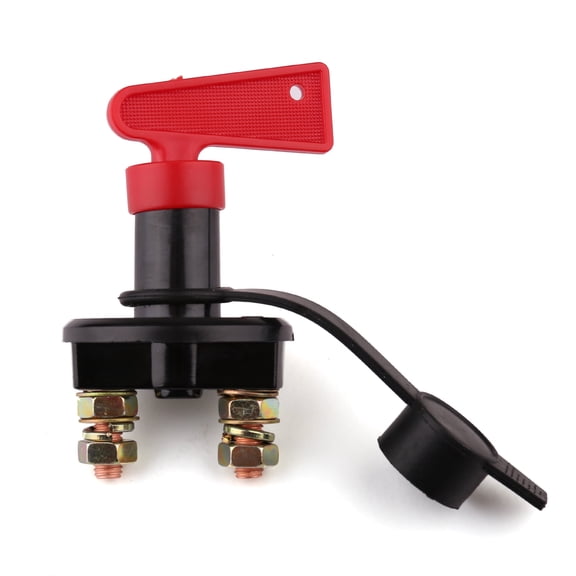 LotFancy 6V 12V 24V Battery Disconnect Cutoff Switch, Battery Isolator Switch