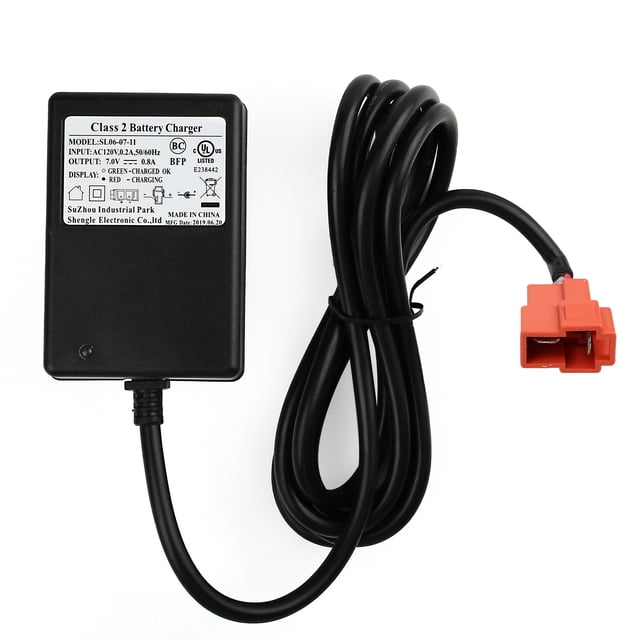 LotFancy 6V Battery Charger for Kid Trax Frozen, Disney Princess Minnie