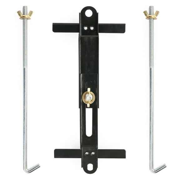 LotFancy Adjustable Battery Hold Down, Universal Battery Bracket with J Hook