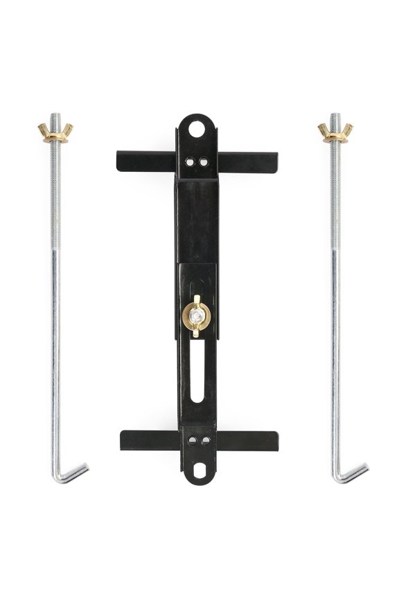 Adjustable Battery Hold Down, Universal Battery Bracket with J Hook