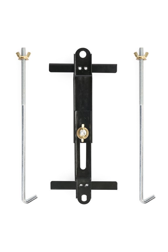 Adjustable Battery Hold Down, Universal Battery Bracket with J Hook