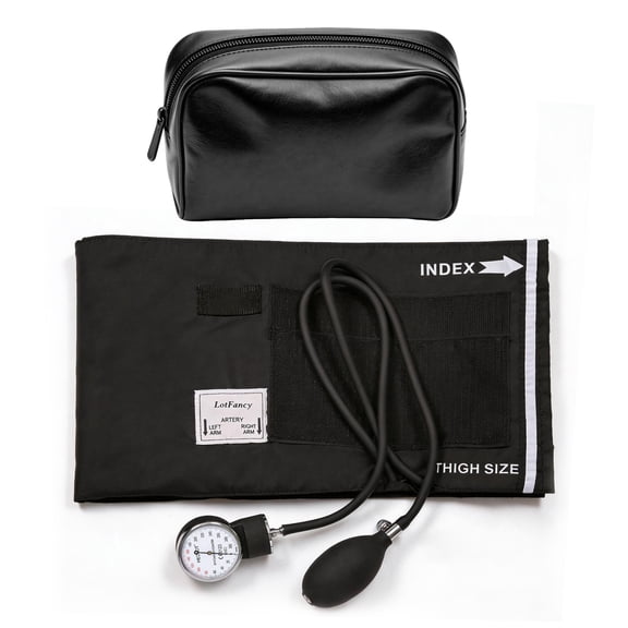LotFancy XXL Manual Blood Pressure Cuff Adult, Thigh BP Cuff 16"-26", Aneroid Sphygmomanometer