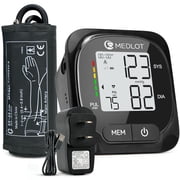 LotFancy Blood Pressure Monitor, Automatic Digital BP Machine w/Large Cuff for Upper Arm 8.6-16.5 in