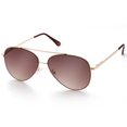 thumbnail image 1 of LotFancy Aviator Sunglasses for Women, Designer Sunglasses with Case, UV400 Protection,Brown, 1 of 10