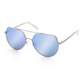 thumbnail image 1 of LotFancy Aviator Sunglasses for Women, UV Protection Mirrored Driving Sun Glasses with Case, 1 of 10