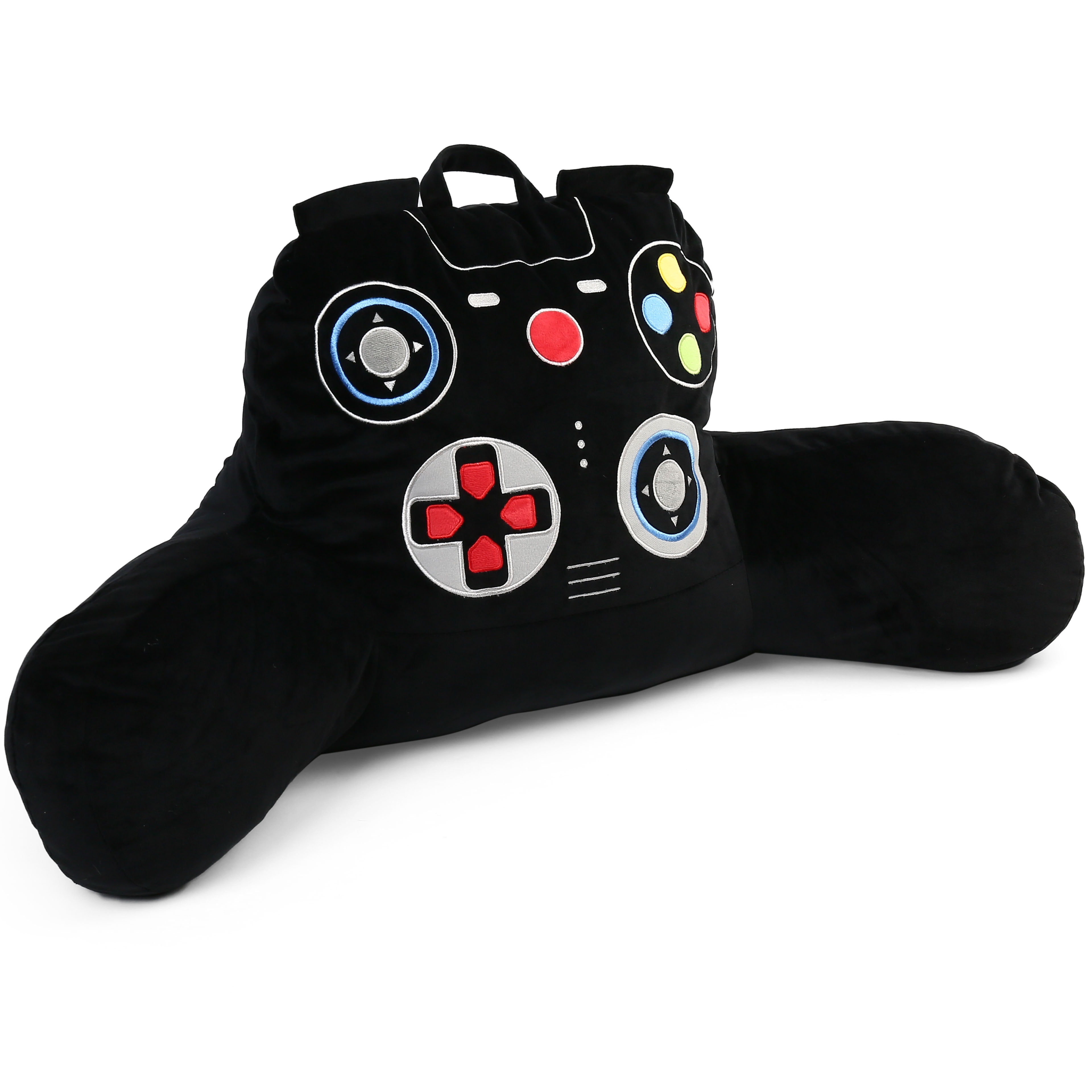 LotFancy Backrest Reading Pillow for Kids, Adults, Bed Rest Pillow with