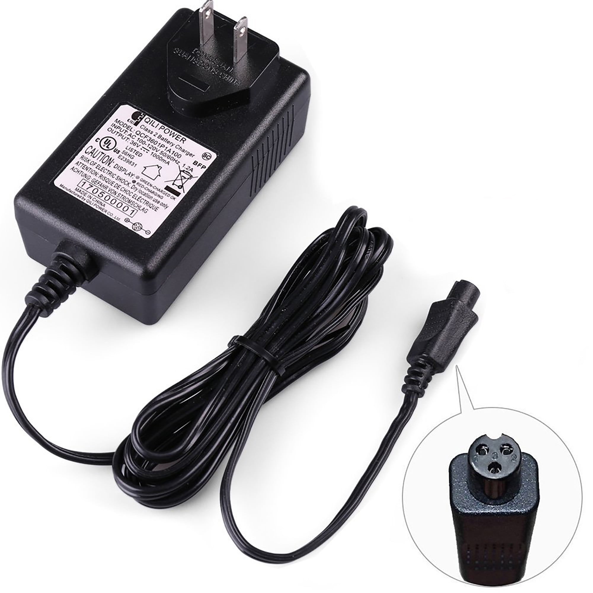 Universal Battery Charger for Electric Scooters and Jordan Ubuy