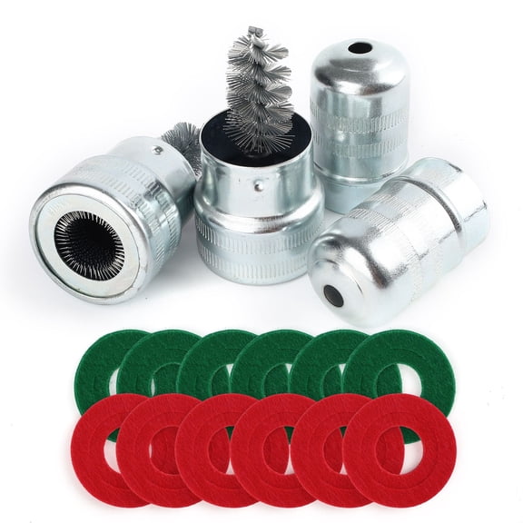 LotFancy Battery Terminal Cleaners with 12 Pcs Anti-Corrosion Fiber Washers for Car Marine Battery