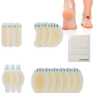 Blister Bandages Ear Covers for Shower Invisible Foot Care Stickers Blister  Bandaids for Feet Blister Bandages Blister Pad Back Heel Sticker Protect  Skin from Rubbing Shoes 100