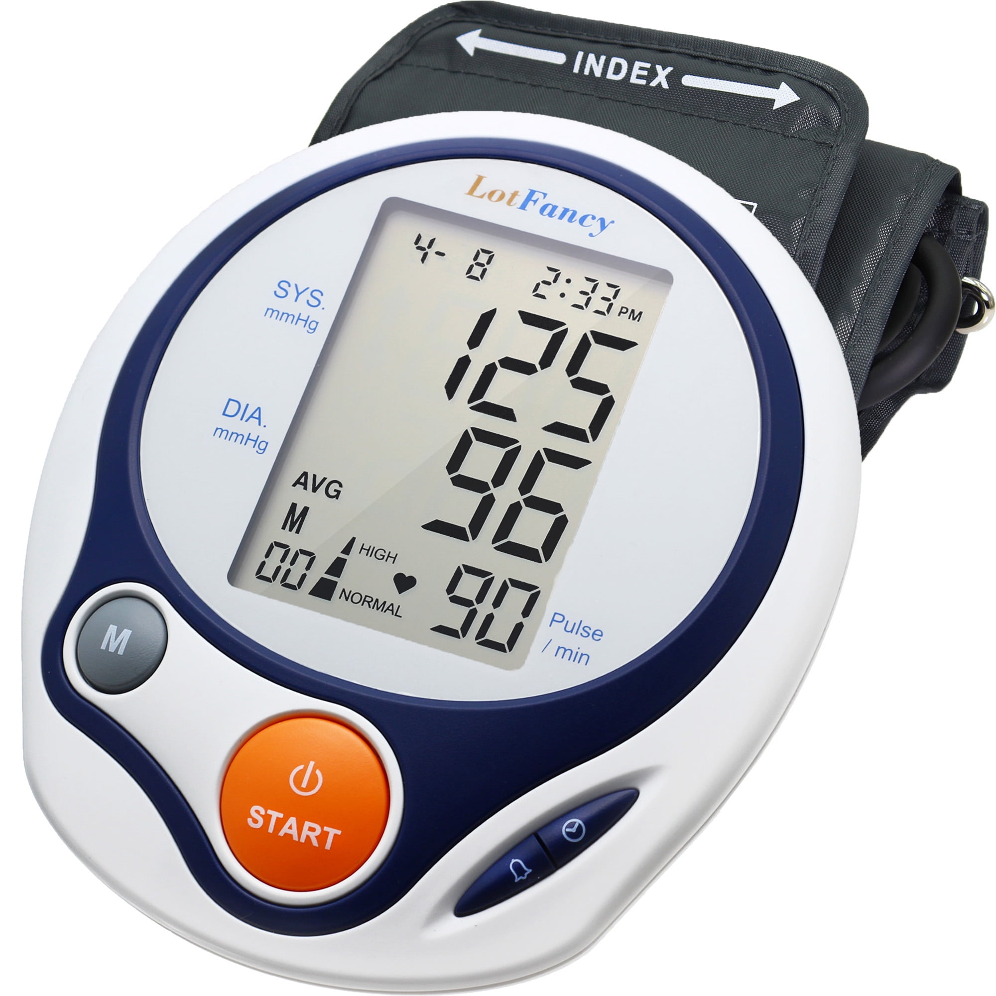 LotFancy Arm Blood Pressure Monitor with M Cuff, BP Digital Machine for Home Use