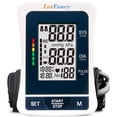 thumbnail image 1 of LotFancy Blood Pressure Monitor, Medium Upper Arm Cuff, Digital BP Machine for Home Use with Large Display, Automatic Pulse Rate Monitoring Meter with Power Adapter, 1 of 9