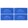thumbnail image 1 of LotFancy Ice Pack for Injuries, 4 Pcs Reusable Soft Hot Cold Gel Pack for First Aid, 10.5 x 5 Inches, 1 of 9