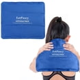 thumbnail image 1 of LotFancy Ice Pack for Injuries, Large Reusable Soft Hot Cold Gel Pack for First Aid, 13.8 x 11.8 in, 1 of 8
